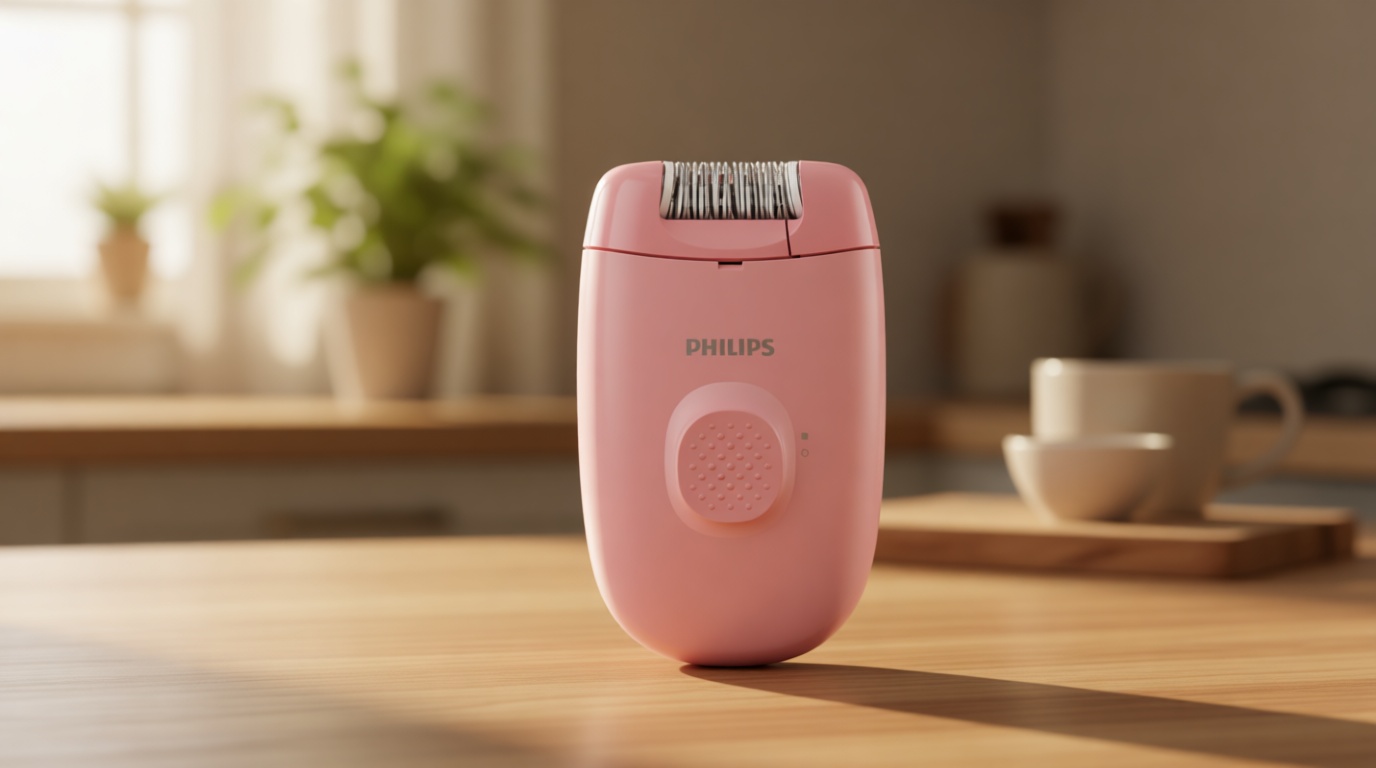 Philips Epilator Series 2000, Corded Epilator for Legs and Body, Hair Removal Device for Women, Model BRE227/00 GreenCircle Certified: Certified Environmental Facts Label