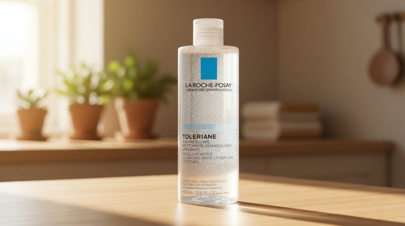La Roche-Posay Micellar Cleansing Water for Sensitive Skin, Micellar Water Makeup Remover, Cleanses and Hydrates Skin, Gentle Face Toner, Oil Free