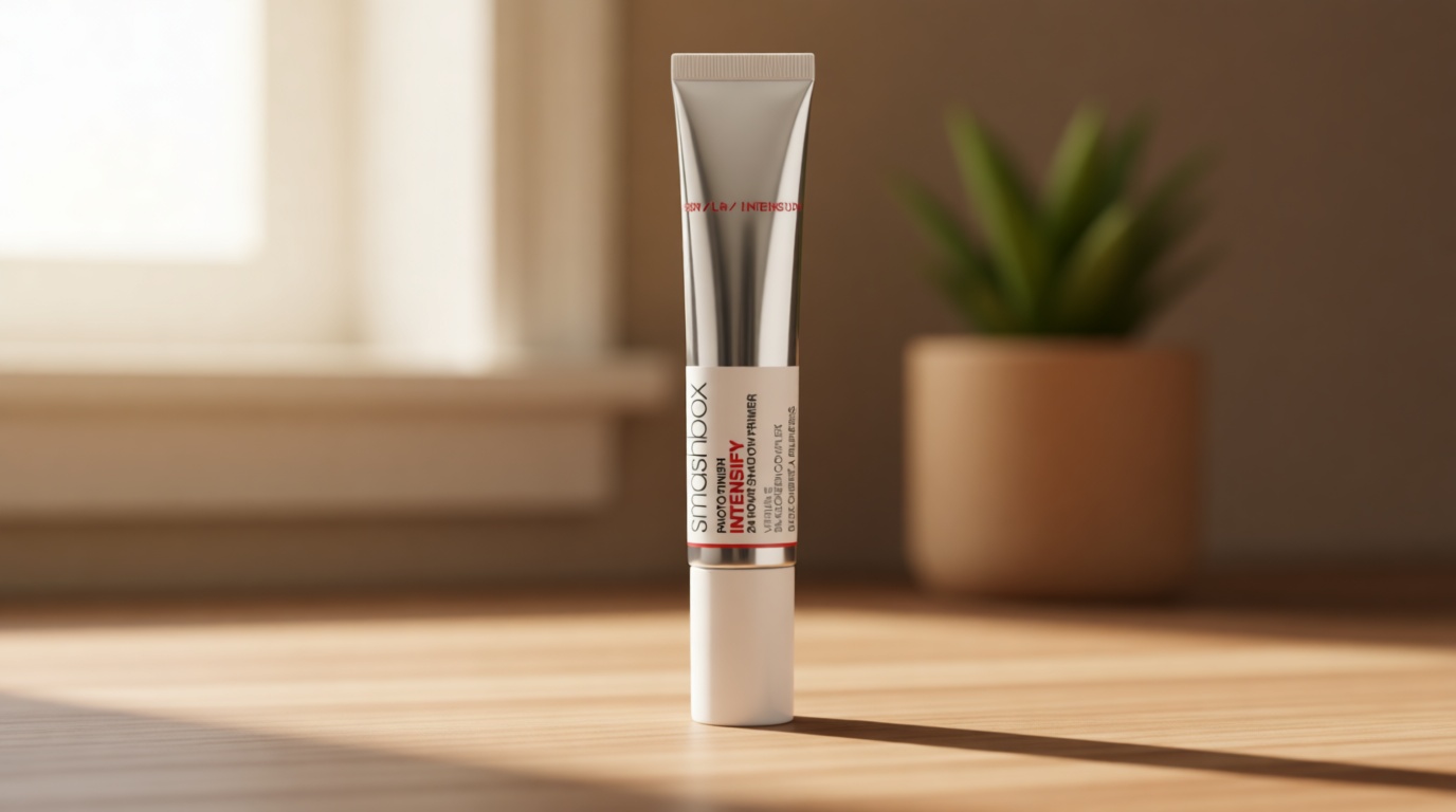 Smashbox Photo Finish Intensify 24 Hour EyeShadow Primer | Nourishing, Long Lasting + Vitamin E for Eyeshadow Makeup, 0.34 Fl Oz