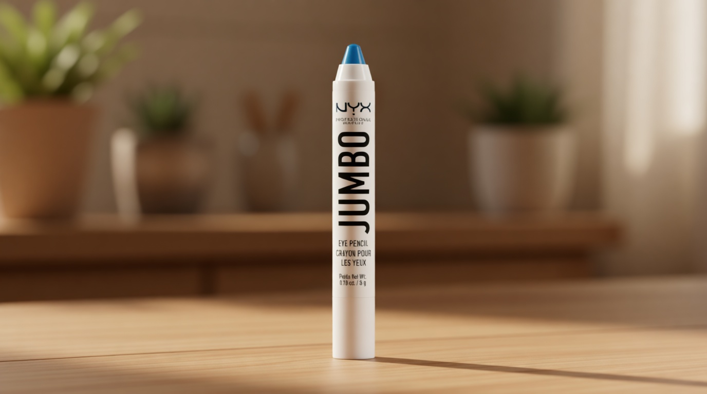 NYX PROFESSIONAL MAKEUP Jumbo Eye Pencil, Blendable Eyeshadow Stick & Eyeliner Pencil - Blueberry Pop (Blue)