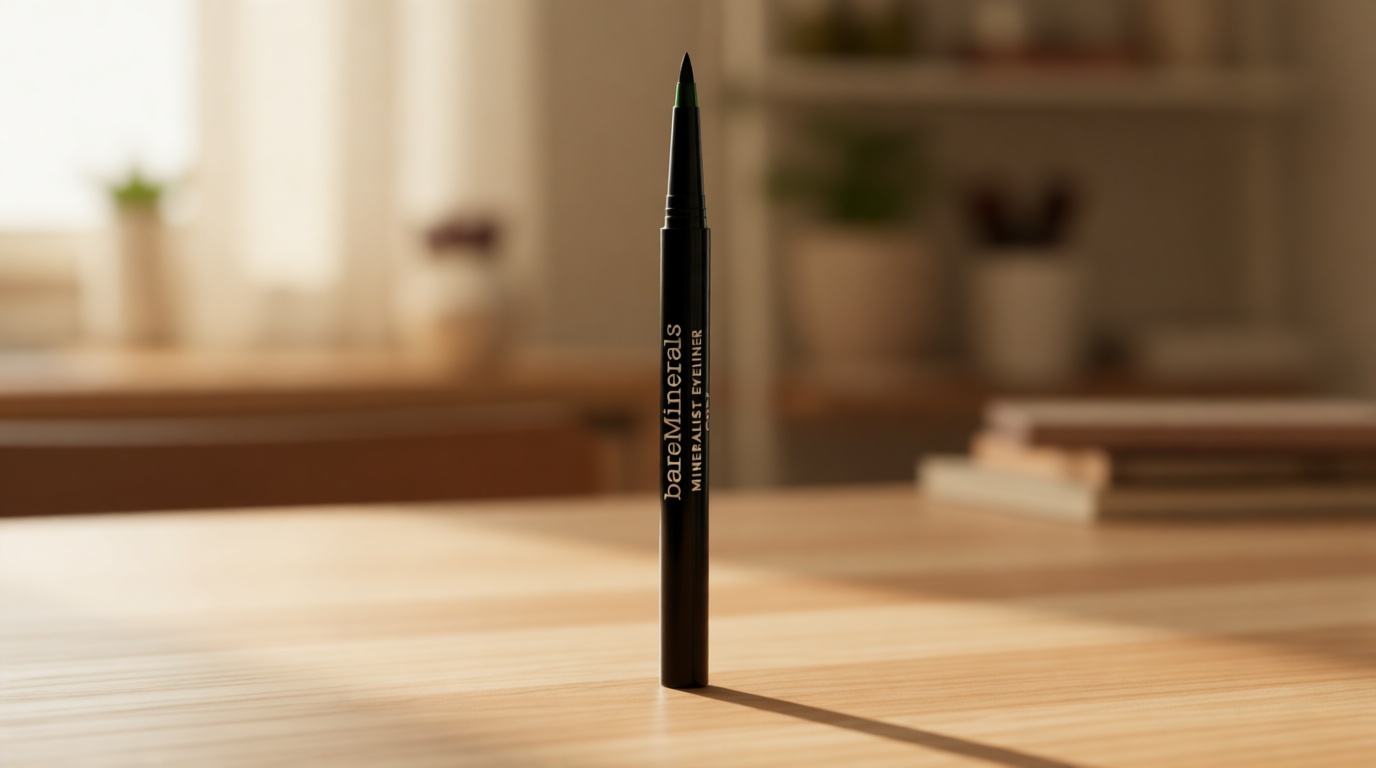 bareMinerals Mineralist Lasting Eyeliner, Mineral-Based Waterproof Eyeliner, Long-Lasting Color, Smudge-Proof, Transfer-Proof, Retractable, Vegan