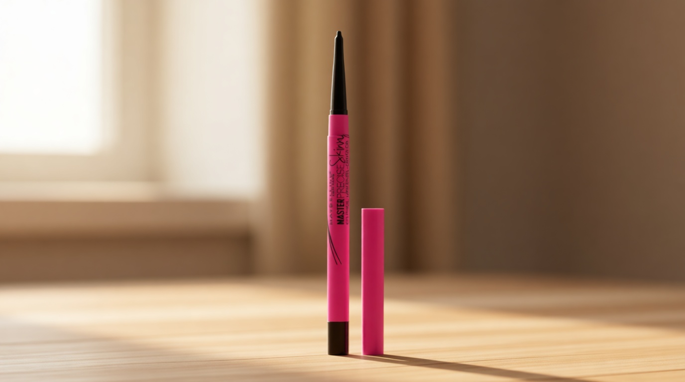 Maybelline Master Precise Skinny Gel Eyeliner Pencil, Defining Black, 1 Count