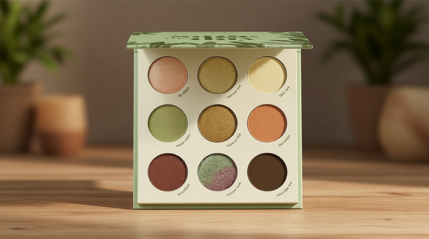 ColourPop Sage the Day Eyeshadow Palette - Sage & Olive Palette with Metallic and Matte Finishes - High-Pigment Eye Makeup with a Long-Wearing Formula (0.3 oz)