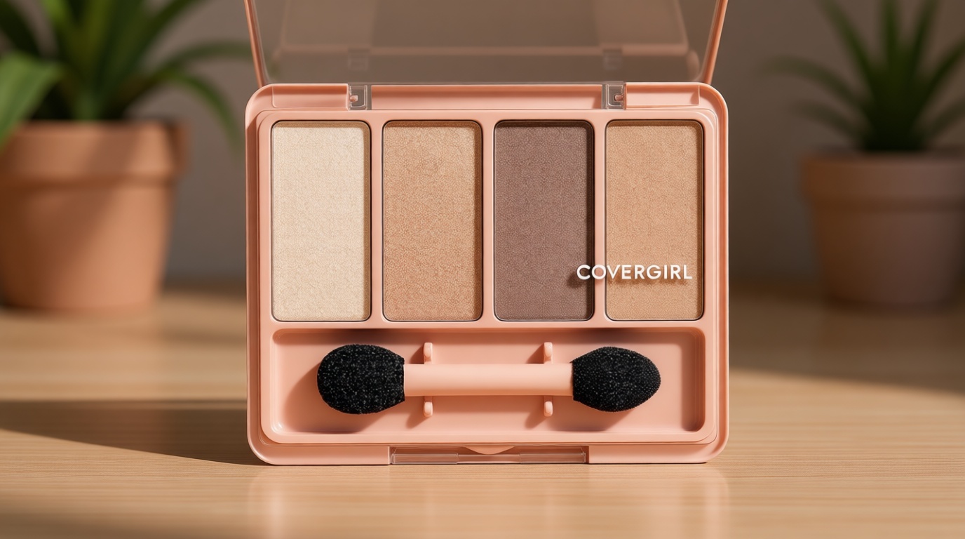 Covergirl Eye Enhancers Eye Shadow Palette, Natural Nudes, 0.19 Ounce