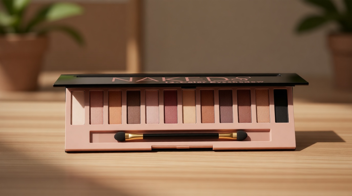 BestLand 2 Pack 12 Colors Makeup Nude Colors Eyeshadow Palette Natural Nude Matte Shimmer Glitter Pigment Eye Shadow Pallete Set Waterproof Smokey Professional Beauty Makeup Kit (2 PCS)