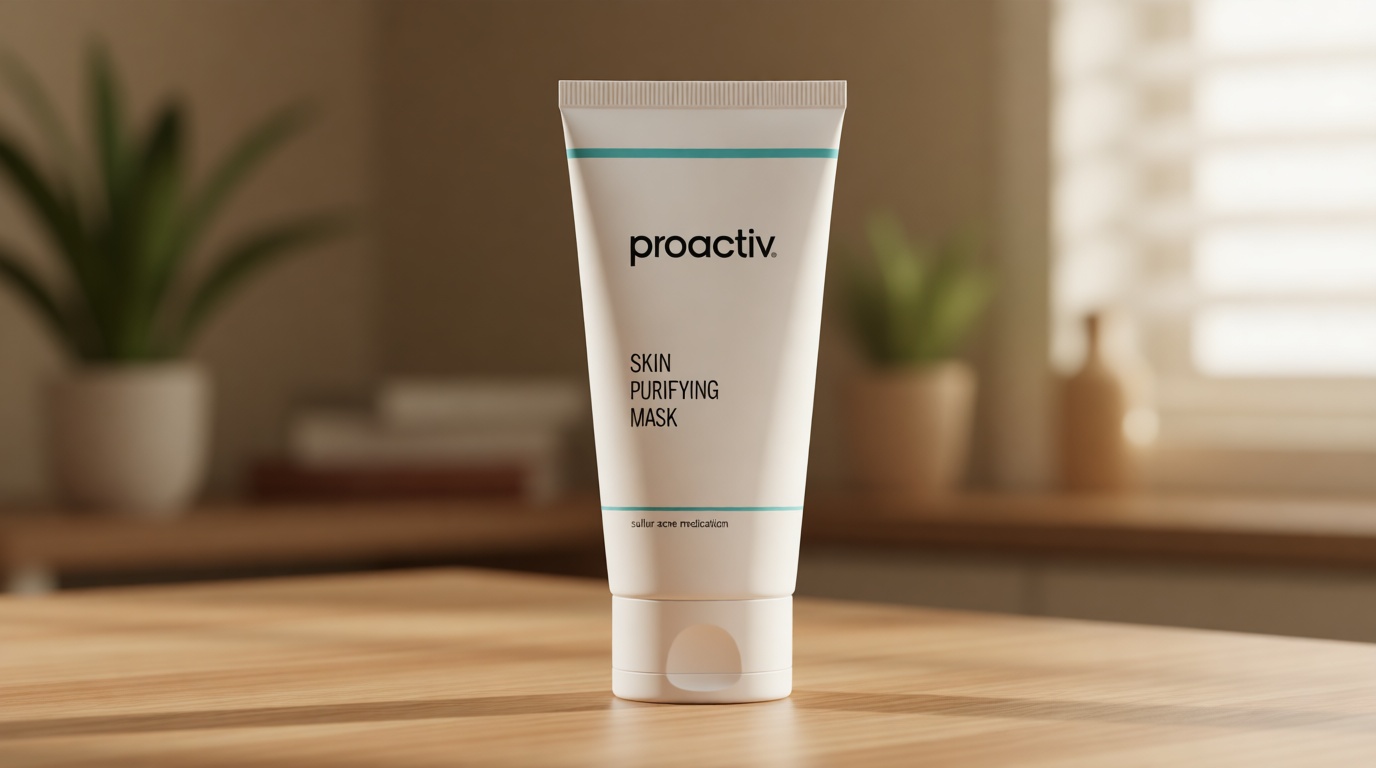 Proactiv Skin Purifying Acne Face Mask and Acne Spot Treatment, Detoxifying Facial Mask with 6% Sulfur, 90 Day Supply, Cream, 3 Oz