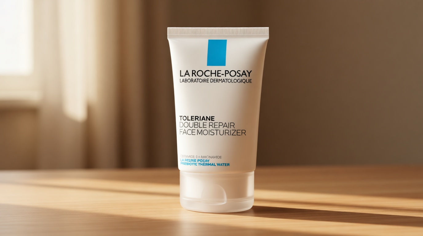 La Roche-Posay Toleriane Double Repair Face Moisturizer, Daily Moisturizer Face Cream with Ceramide & Niacinamide for All Skin Types, Immediate Comfort & Long Lasting Hydration, Fragrance Free