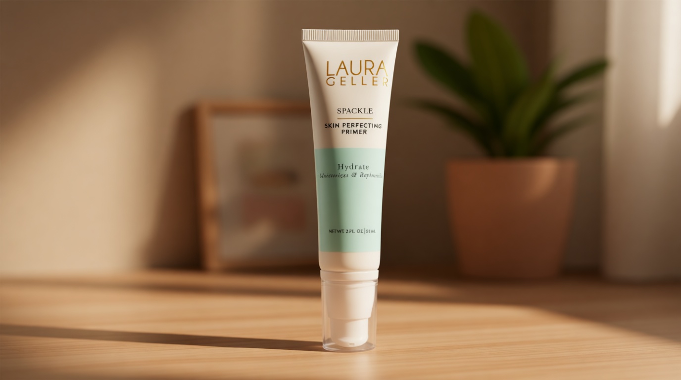 LAURA GELLER NEW YORK Spackle Primer - Hydrate - Super-Size 2 Fl Oz - Hyaluronic Acid Makeup Primer for Mature Skin