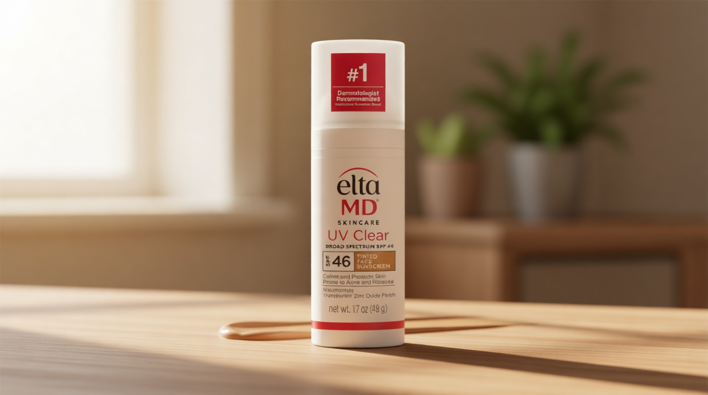 EltaMD UV Clear Face Sunscreen, Oil Free Sunscreen for Sensitive Skin with Zinc Oxide, Dermatologist Recommended