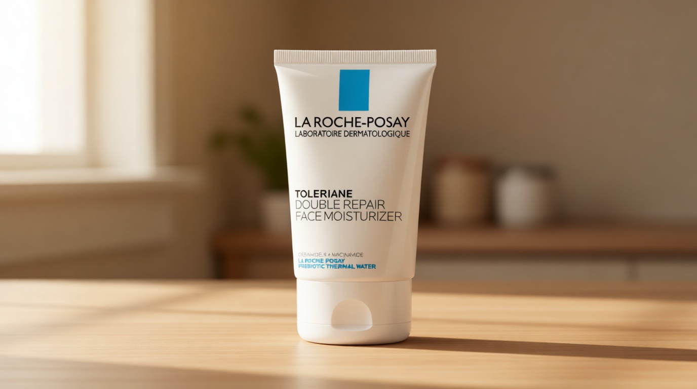 La Roche-Posay Toleriane Double Repair Face Moisturizer, Daily Moisturizer Face Cream with Ceramide & Niacinamide for All Skin Types, Immediate Comfort & Long Lasting Hydration, Fragrance Free