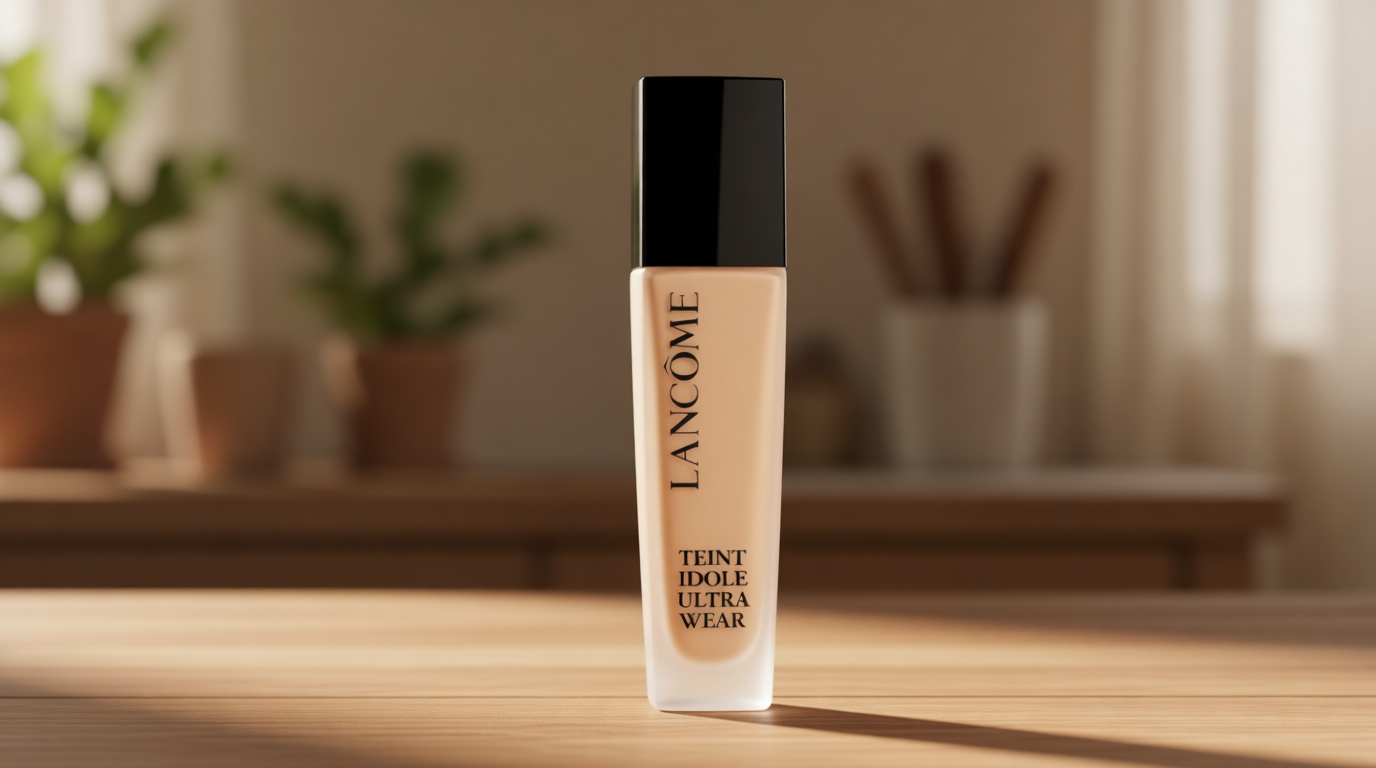 Lancôme Teint Idole Ultra Wear Natural Matte Foundation- Longwear, Medium-Full Coverage, Natural Finish, Waterproof & Hydrating Formula