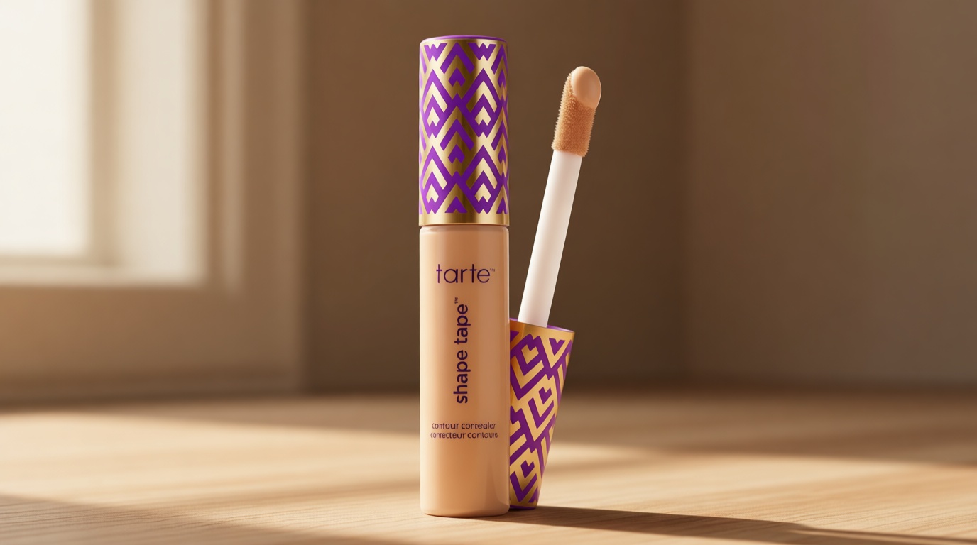 tarte shape tape concealer – Full-Coverage Creaseless Soft Matte Finish, Brightening Under-Eye & Face Makeup, 16hr Longwear, Vegan & Cruelty-Free