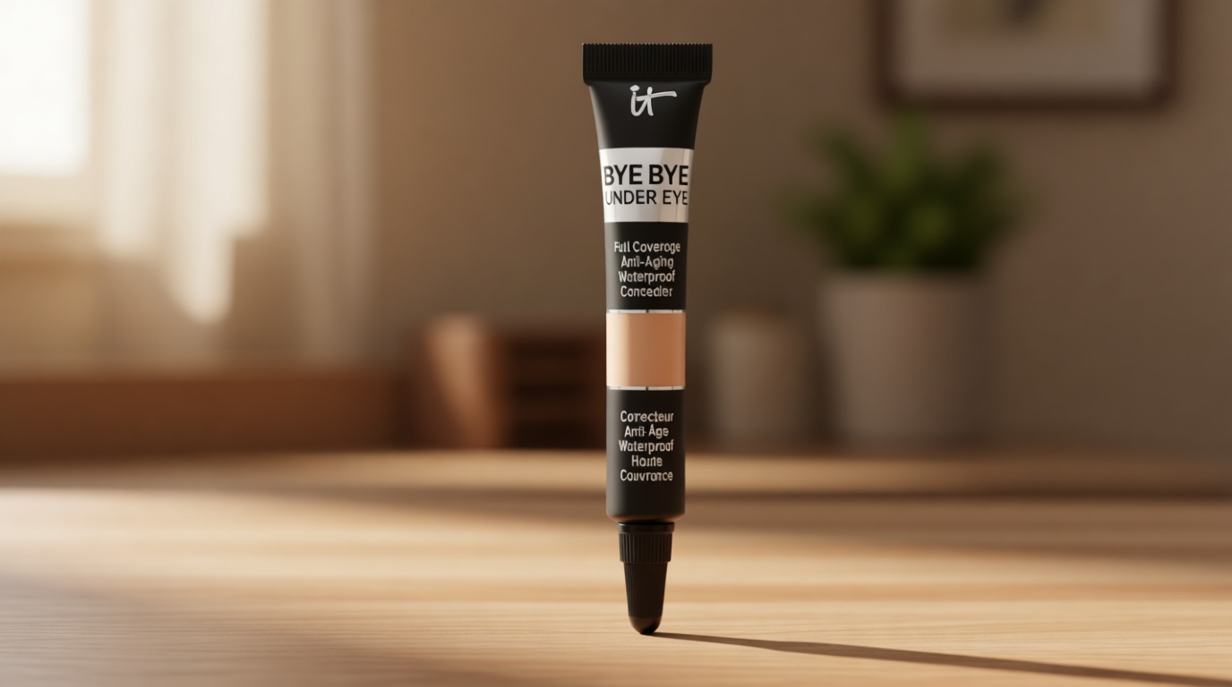 IT Cosmetics Bye Bye Under Eye Concealer - Full Coverage, Water-Resistant, Brightening Concealer For Dark Circles, Fine Lines, Redness, Discoloration, Anti-Aging Color Corrector, 24H Wear- 0.4 fl oz