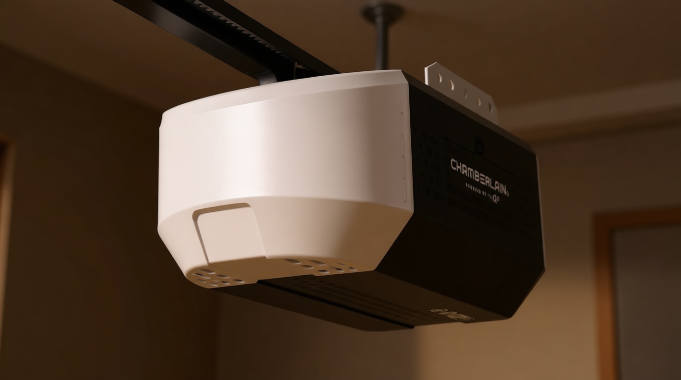 Chamberlain 1/2 HP Belt Drive Smart Garage Door Opener with Battery Backup, 1-Bulb Lighting, and myQ Connectivity