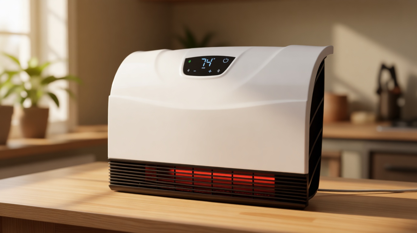 Heat Storm HS-1500-PHX-WIFI Infrared Heater, Wifi Wall Mounted