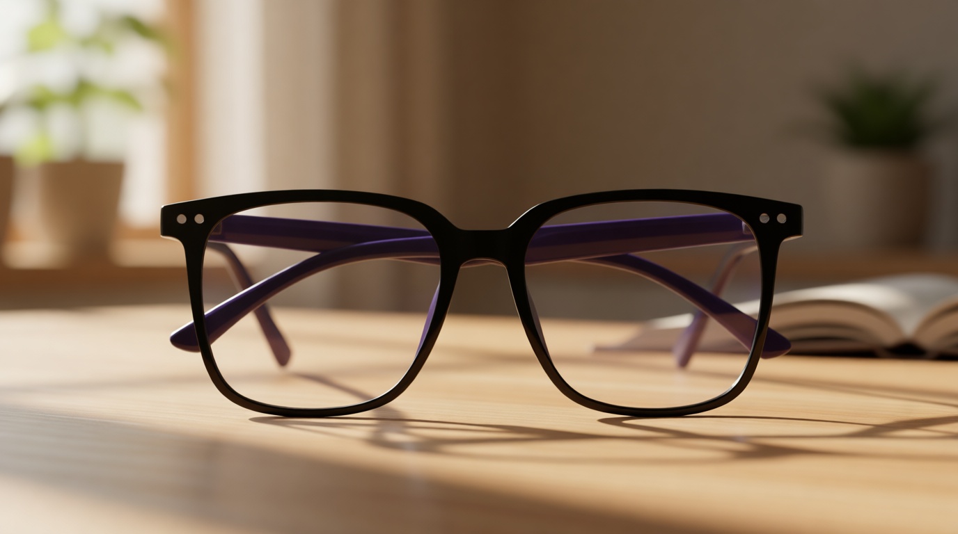 Oversized Square Blue Light Blocking Glasses for Women and Men - Gaming & Computer Anti-Fatigue