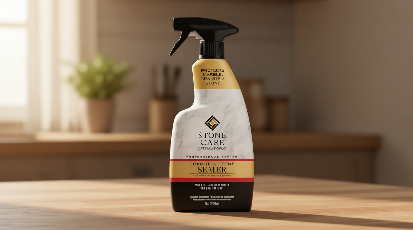 Stone Care International Granite Sealer and Protector - 24 Ounce - for Stone Countertop