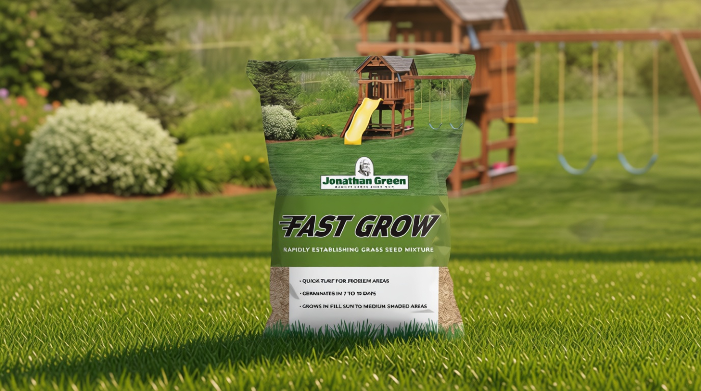 Jonathan Green 40820 Fast Grow Grass Seed, 3 lb