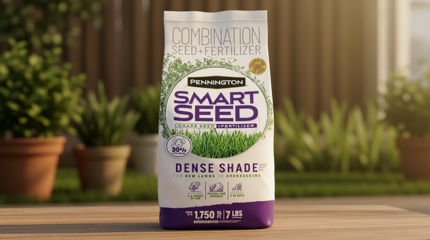 Pennington Smart Seed Dense Shade Grass Mix Bag 7 lb