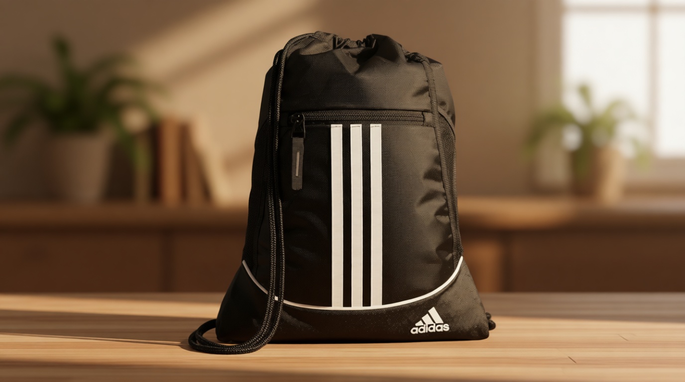 adidas Alliance Sackpack – Drawstring Backpack for Sports, Small Gym Bag