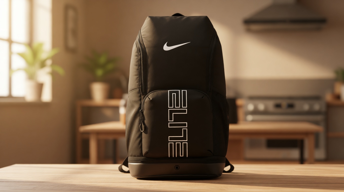 Nike Unisex, Varsity Elite Backpack (32L), Black/Black/Metallic Silver, One Size