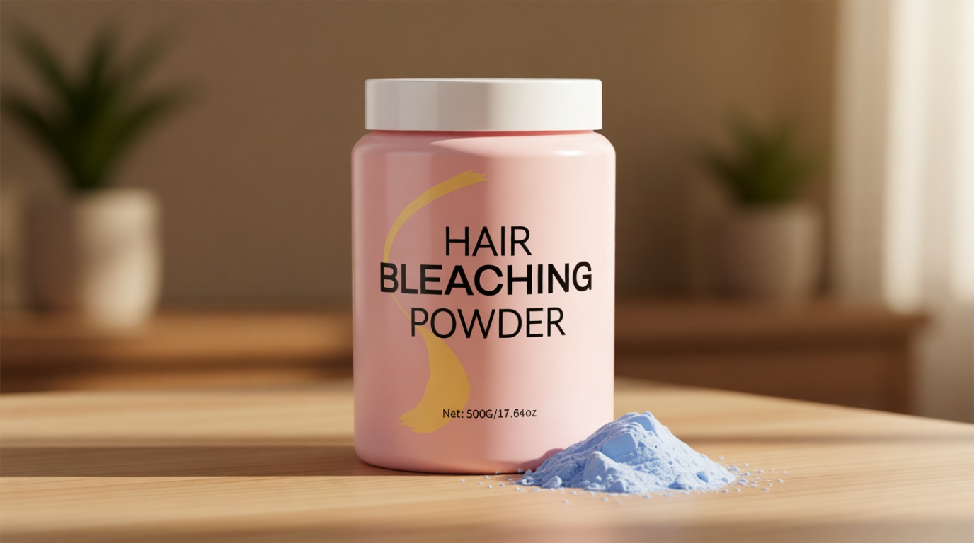 Hair Bleach Powder 500g/17.64 oz, Professional Lightening Bleach for Hair, Strong & Gentle Bleach Powder for Hair, Lift Up to 8 Levels, Perfect for DIY Blonde Highlights & Lightening (500g/17.64 oz)