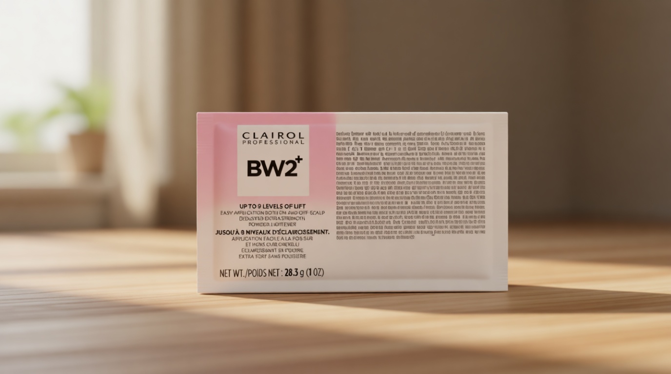 Clairol Professional BW2+ Extra Strength Powder Lightener, Up to 9 Levels of Lift for Hair Highlights & Lightening