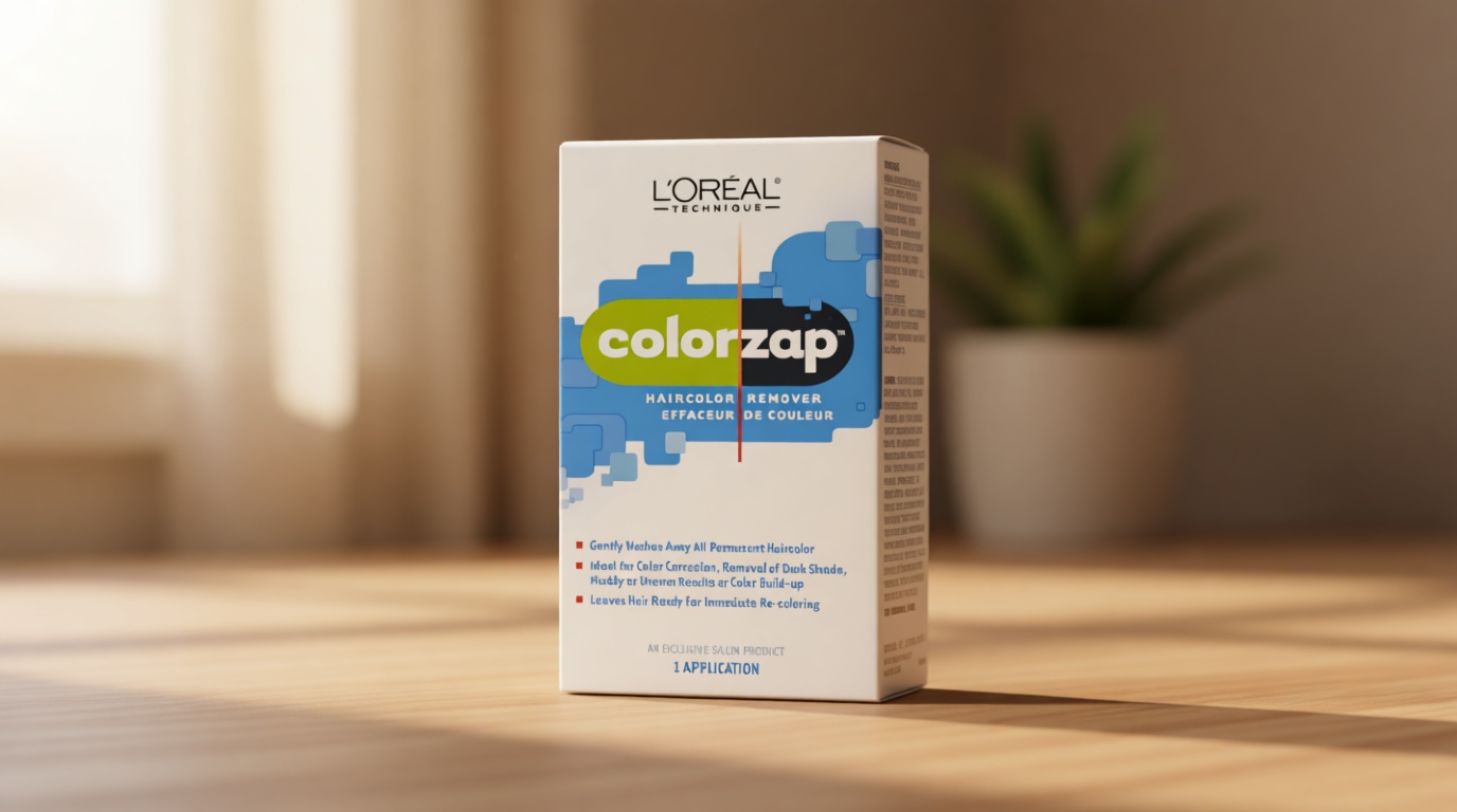 L'OREAL TECHNIQUE ColorZap Hair Color Remover - Leaves Hair Ready For Immediate Recoloring, Ideal For All Color Corrections