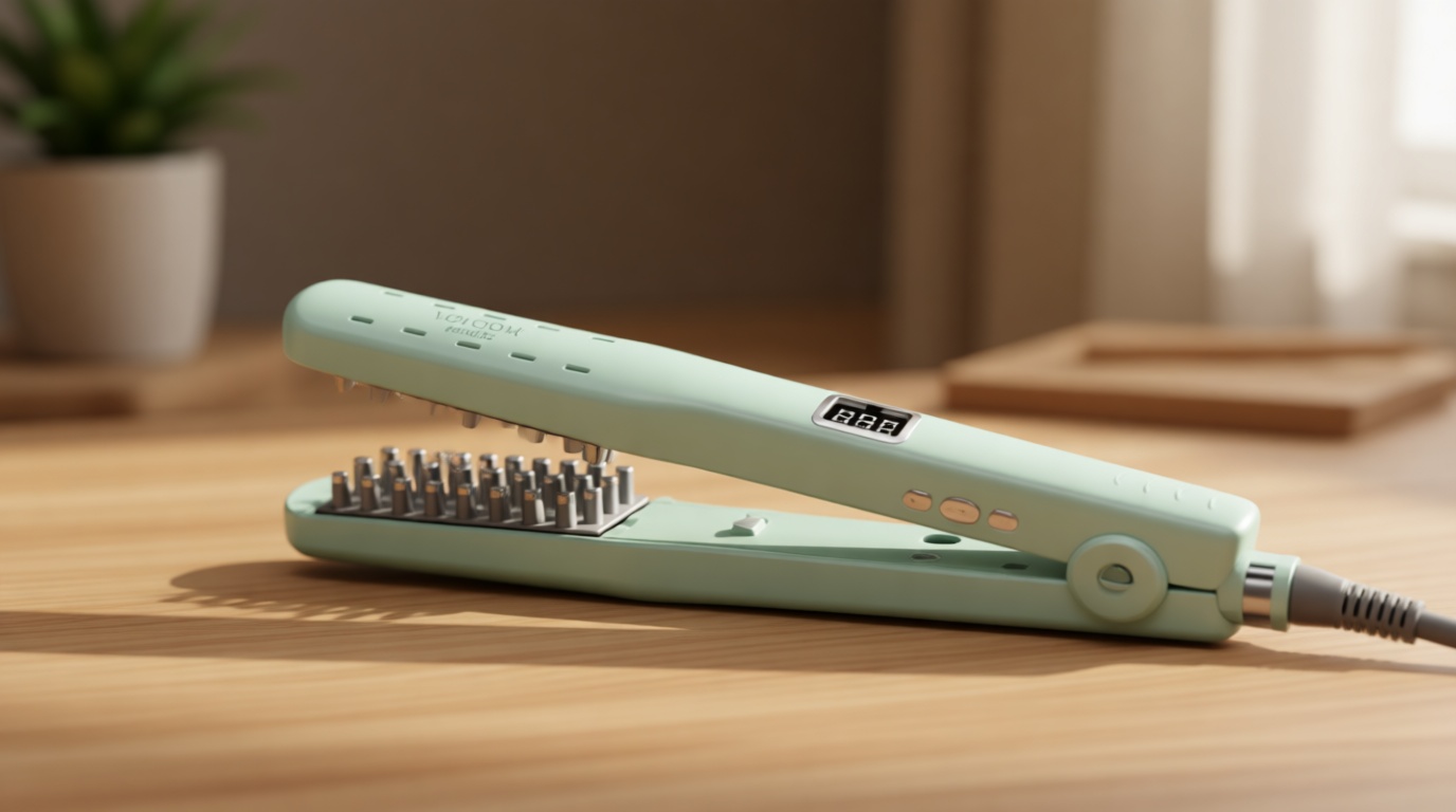 Voloom Rootie 3/4” Inch Professional Volumizing Ceramic Hair Iron | Lasting Hair Volume | for Short Or Thin Hair | Adjustable Temp | Auto Shut-Off