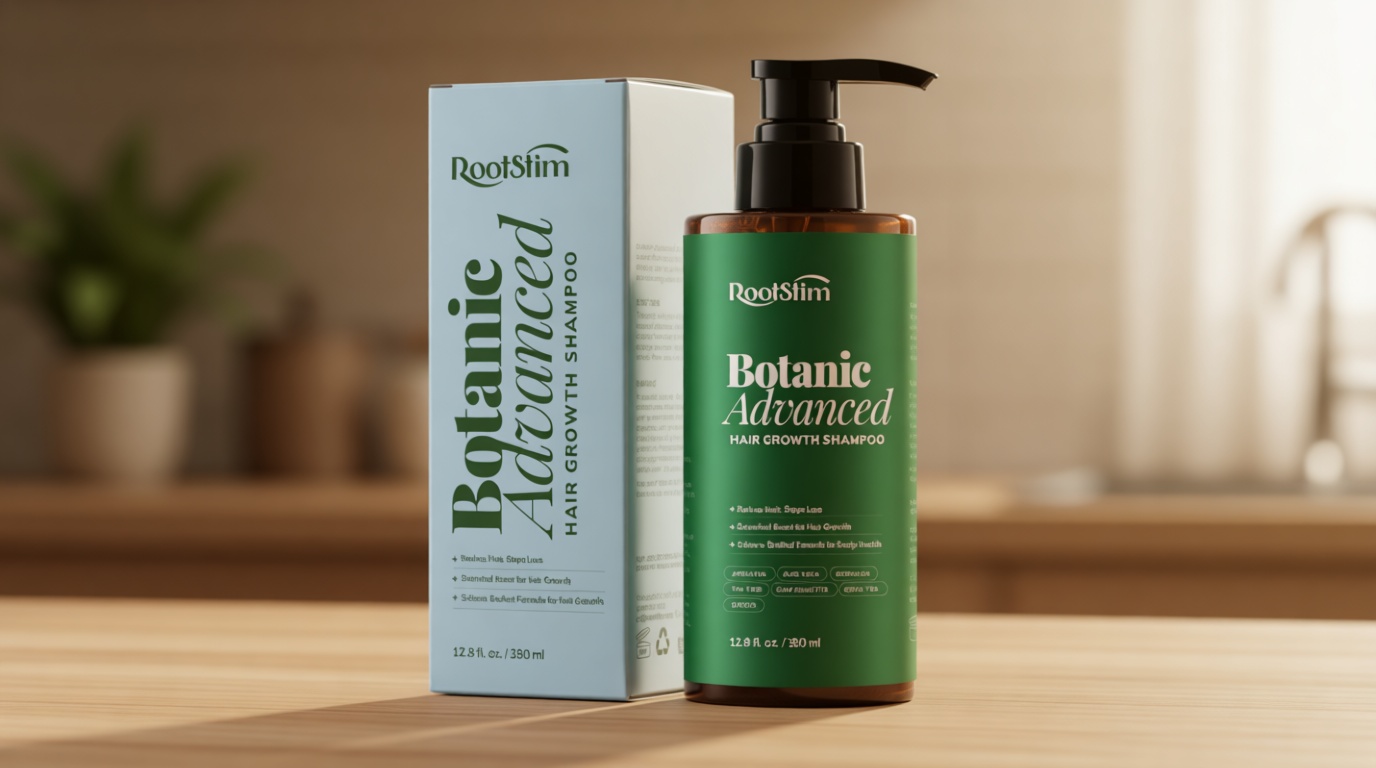 Hair Growth Shampoo with Rosemary and Biotin - Hair Thickening & Hair Loss Shampoo for Men and Women, Sulfate & Paraben-Free Scalp Care for All Hair Types(12.8 Fl Oz)