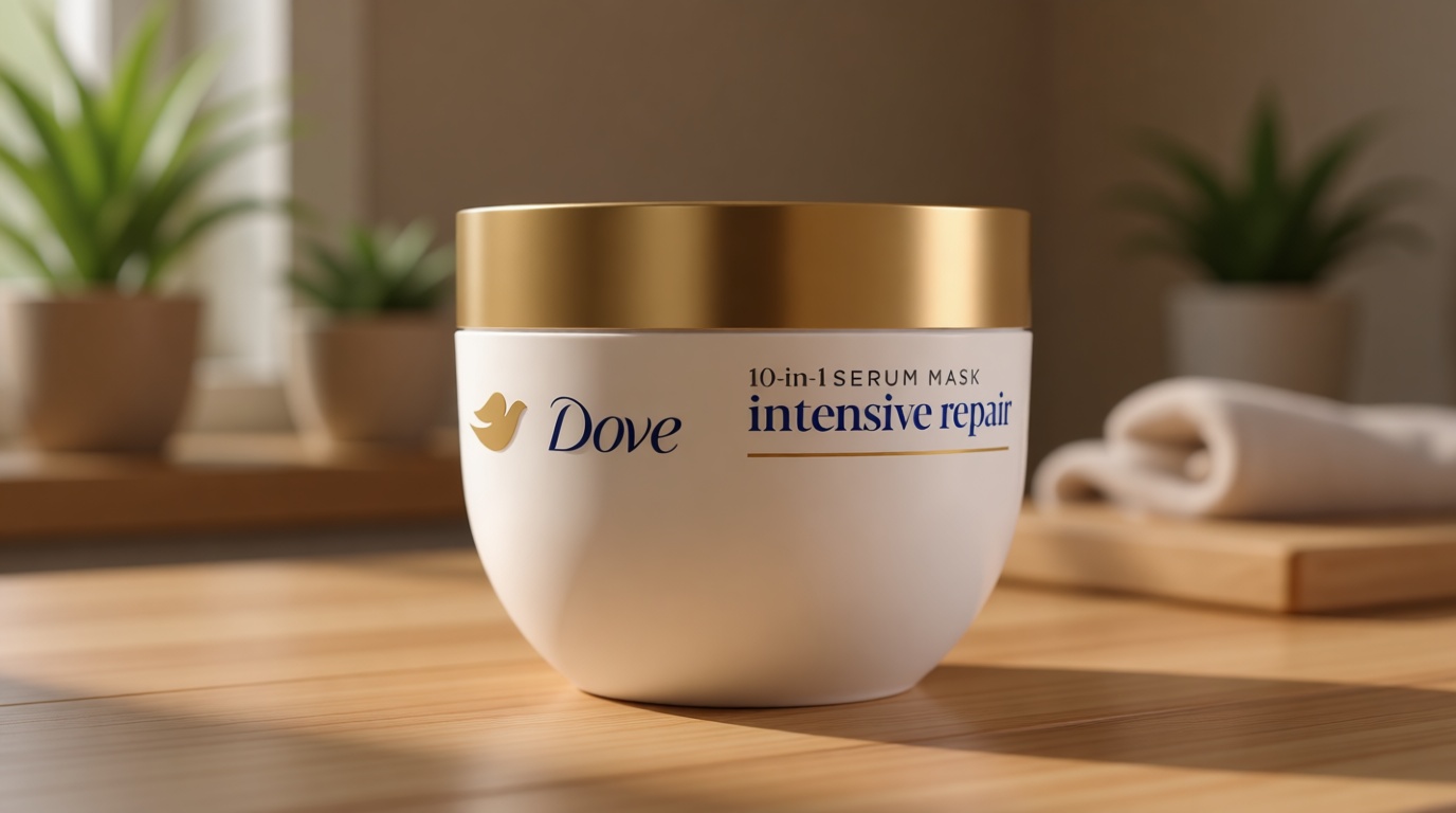 Dove Hair Intensive Repair 10in1 Serum Mask for Damaged Hair with Bio-Protein Care Technology and Amino Serum 9.2 fl oz