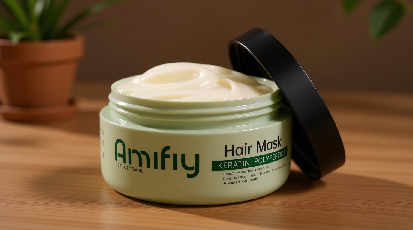 Keratin Hair Mask, Multi-care Deep Conditioning Hair Mask for Dry Damaged Hair, Anti-Frizz, Intensive Hydrating & Repairing Deep Conditioner for Strong, Smooth and Silky Hair, 8 Fl Oz