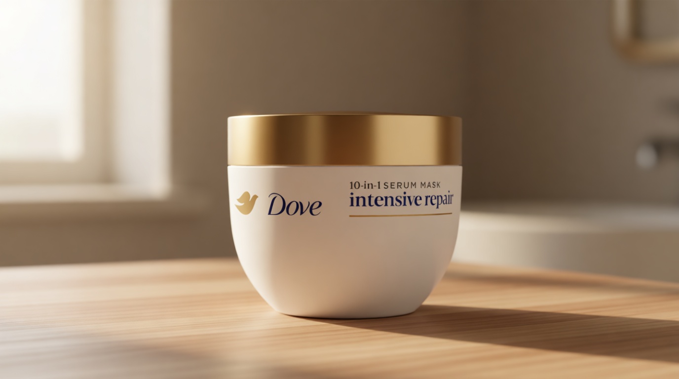 Dove Hair Intensive Repair 10in1 Serum Mask for Damaged Hair with Bio-Protein Care Technology and Amino Serum 9.2 fl oz