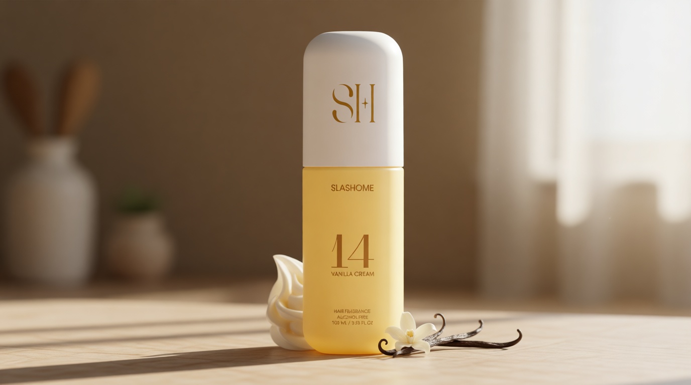 Hair Perfume for Women – Vanilla Cream, Alcohol-Free Soft & Moisturizing Hair & Body Mist, Long-Lasting Clean Fragrance for Hair, Wigs & Fabric, Mother’s Day & Birthday Gift, 100ml / 3.38 fl oz