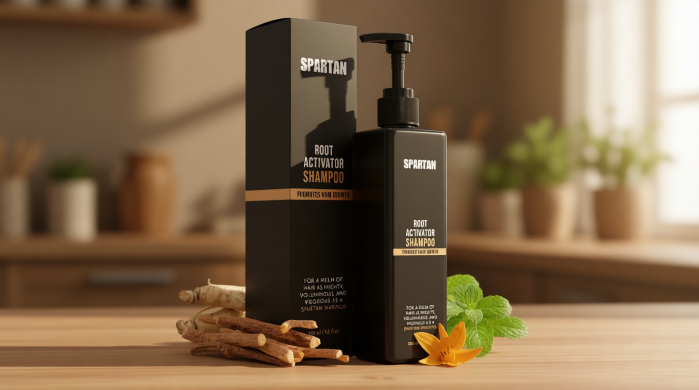 SPARTAN™ Root Activator Shampoo For Men - Hair Growth Shampoo for Hair Loss and Thinning Hair