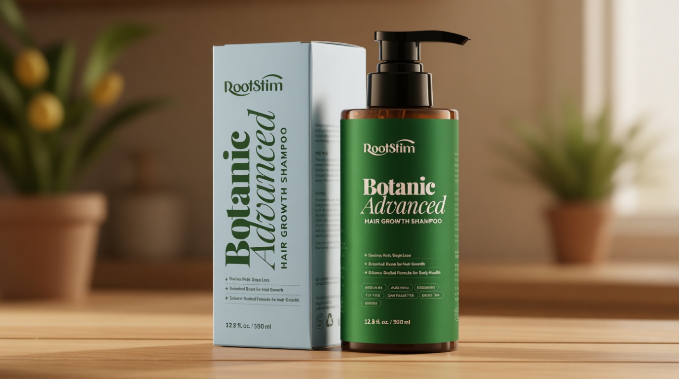 Hair Growth Shampoo with Rosemary and Biotin - Hair Thickening & Hair Loss Shampoo for Men and Women, Sulfate & Paraben-Free Scalp Care for All Hair Types(12.8 Fl Oz)