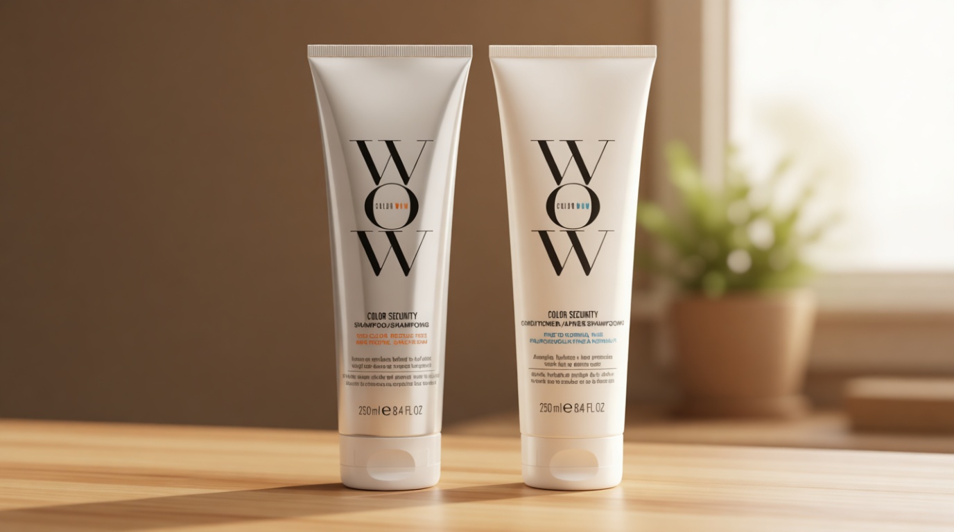 COLOR WOW Dream Clean Duo - 100% clean, sulfate-free COLOR SECURITY SHAMPOO and weightless COLOR SECURITY CONDITIONER| Achieve Super Glossy, Hydrated Hair