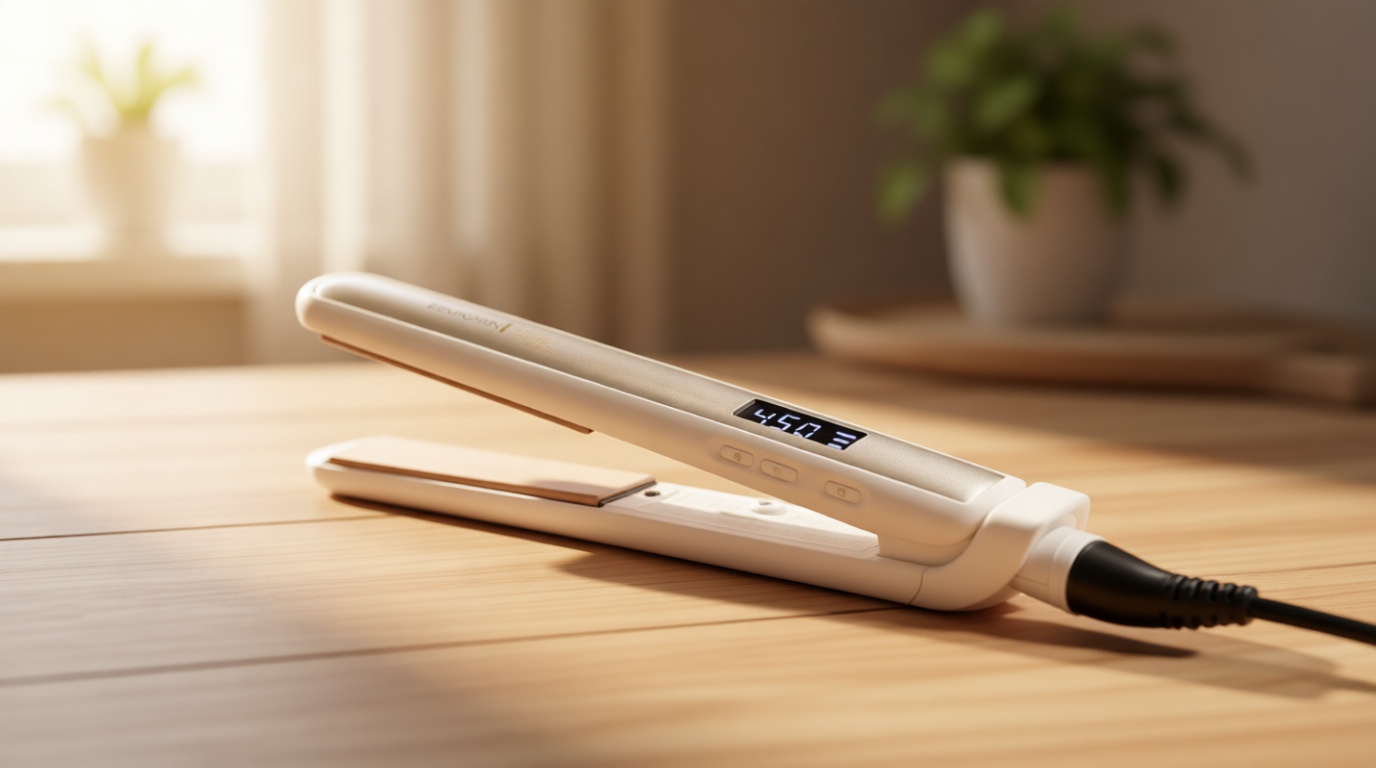 Remington Shine Therapy 1 inch Hair Straightener Iron, Flat Iron Infused with Argan Oil & Keratin, Professional Ceramic Flat Iron for Less Frizz, Shines and Smooth, Styling Tools