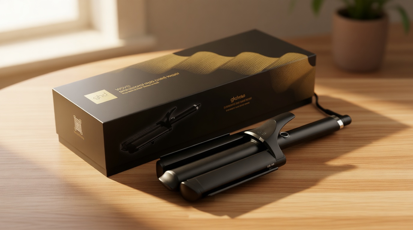 ghd Curve® Professional Hair Curling Irons & Wands | Soft Waves, Classic and Tight Curls | 0.5 –1.5 Inch Barrels’ | 365ºF Styling Temp Preventing Heat Damage + Auto Sleep Mode