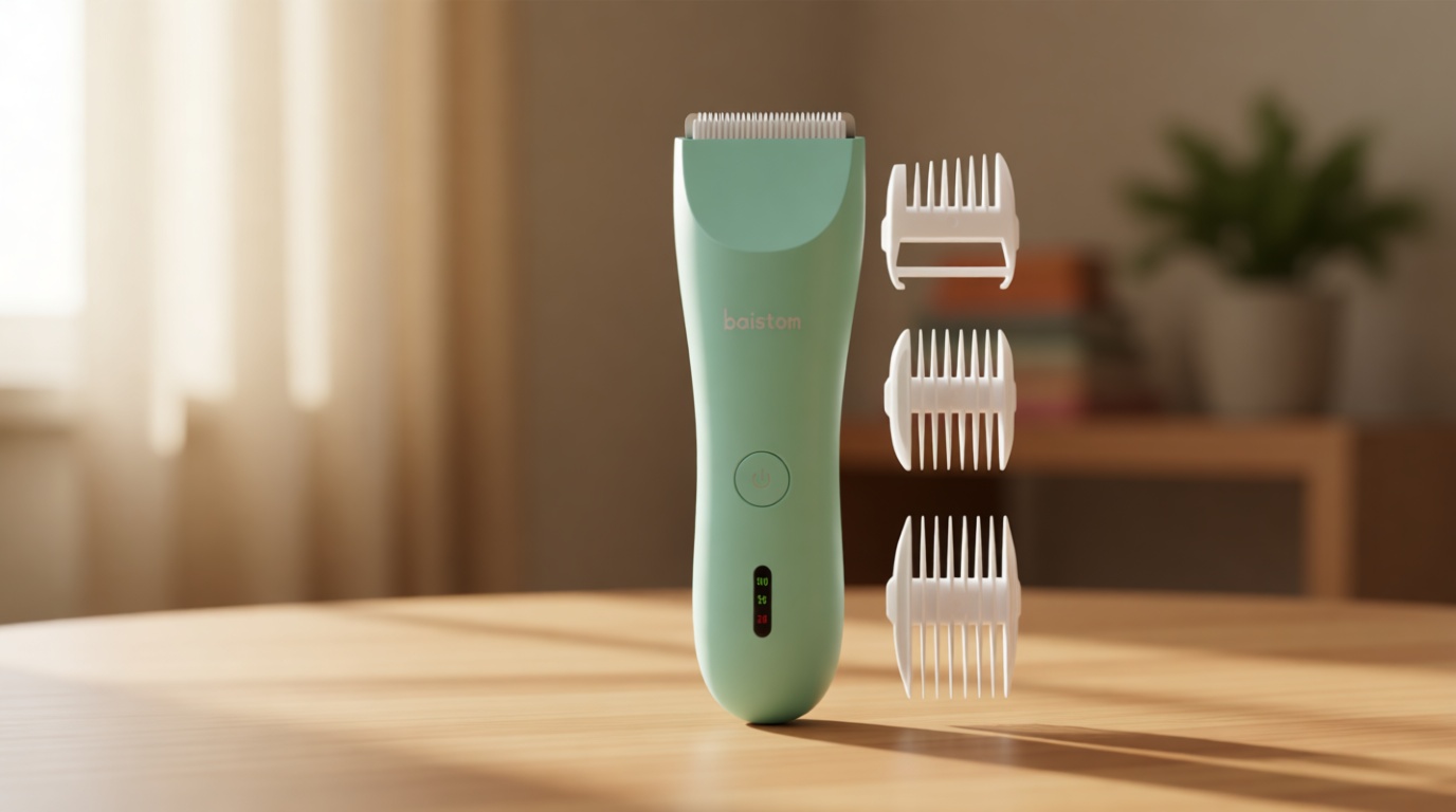 Baby Hair Clippers, Quiet & Dual-Mode Hair Cutting for 0-12, Waterproof Rechargeable & Cordless Hair Trimmer for Infant Toddler & Kids