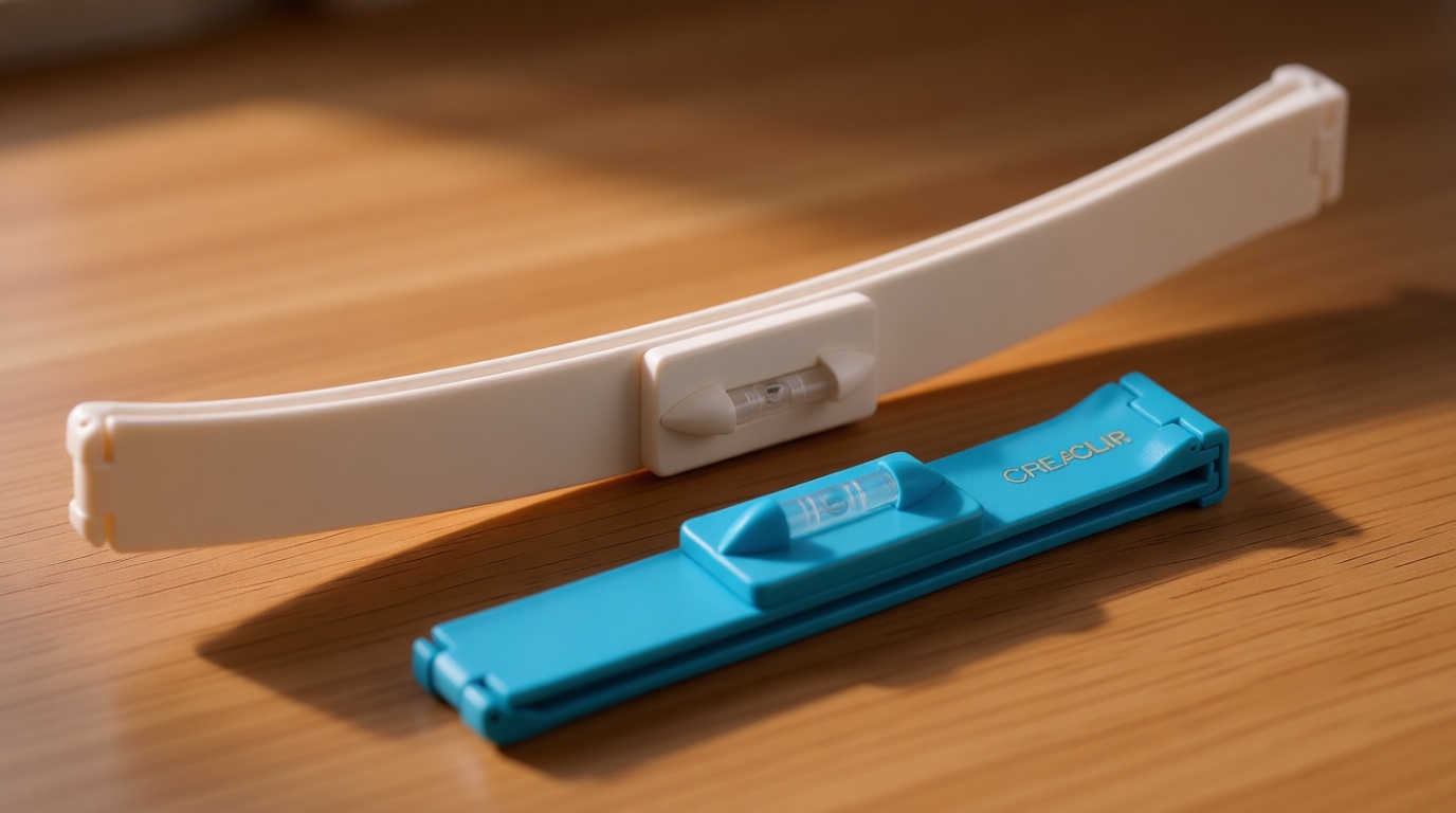 Original CreaClip Set Hair Cutting Tool - As Seen on Shark Tank - DIY Home Hair Cutting Clips for Bangs, Layers, and Split Ends, Hair Cutting Guide (Set of 2)