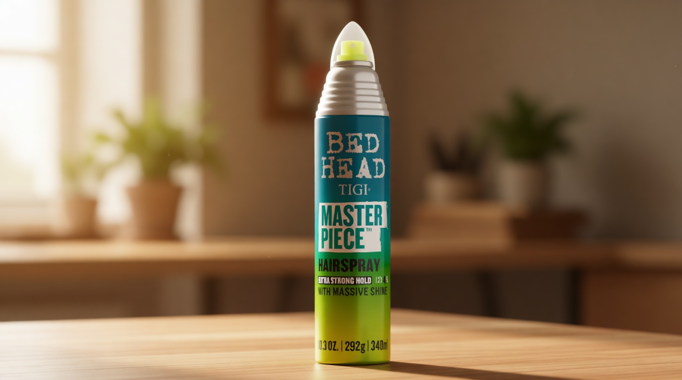 TIGI Bed Head Frizz Control Hair Spray, Masterpiece Extra Hold Hair Care Spray for Shiny and Glossy Hair, 10.3 oz