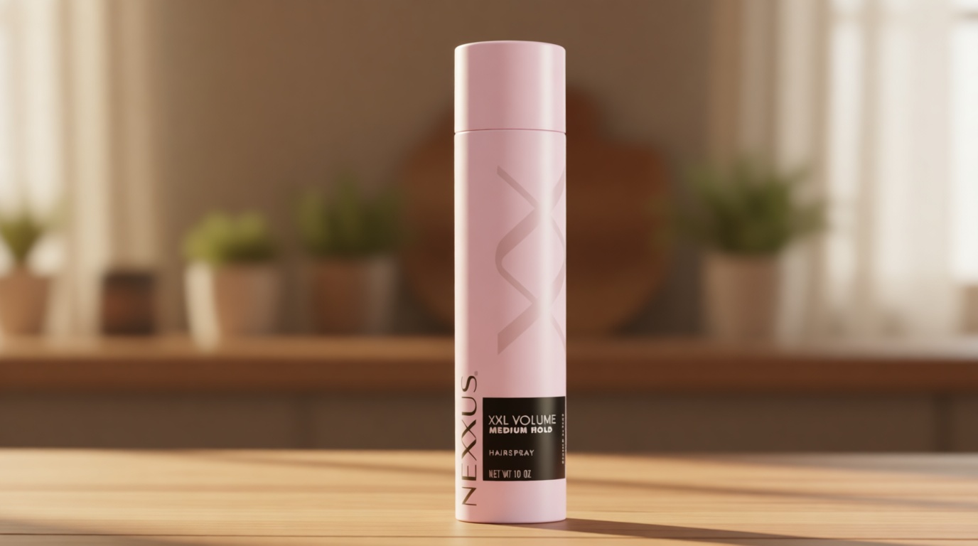 Nexxus Styling Spray XXL Finish Volume Medium Hold Hairspray Powered by STYLEPROTECT Technology 10 oz