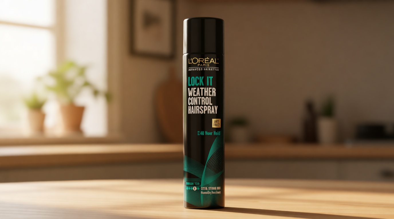 L'Oréal Paris Advanced Hairstyle LOCK IT Weather Control Hairspray, 8.25 oz. (Packaging May Vary)