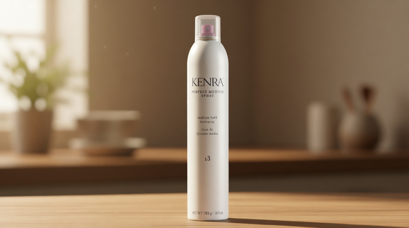 Kenra Professional Perfect Medium Spray 13 | Provides Styling Control Without Stiffness | Medium Hold | Fast-Drying Formulation | High Shine Finish | All Hair Types