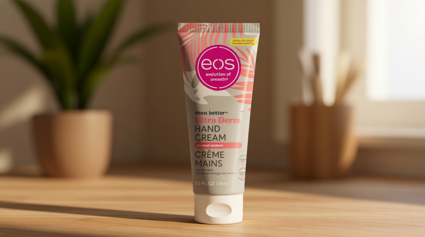 eos Shea Better Hand Cream - Coconut Hand Lotion and Skin Care | Instant Hydration + Lasting Protection | 2.5 oz