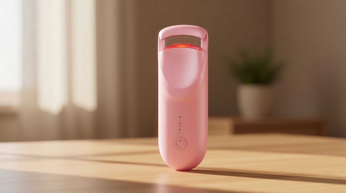 Heated Eyelash Curler, Anti-Burn Safe Heat with Upgraded Liquid Silicone Pad, 24H Natural C-Curl, 2 Heat Levels, 8s Fast Heat-Up, USB-C Rechargeable, Wide-Arch for Fine, Thick & Hard-to-Curl Lashes