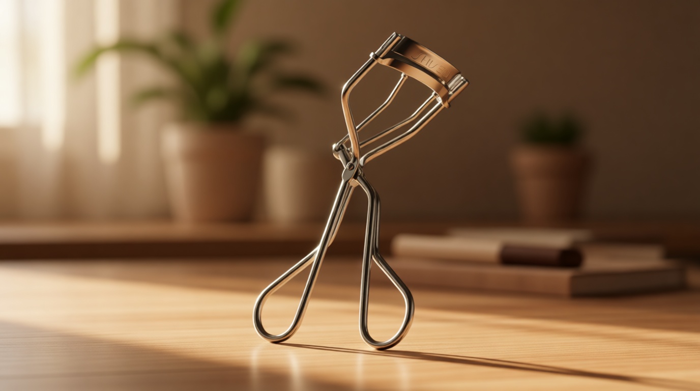 Shiseido Eyelash Curler - Crimps & Curls Lashes for Perfect, Eye-Framing Fringe - Gentle & Safe - Includes Replacement Pad