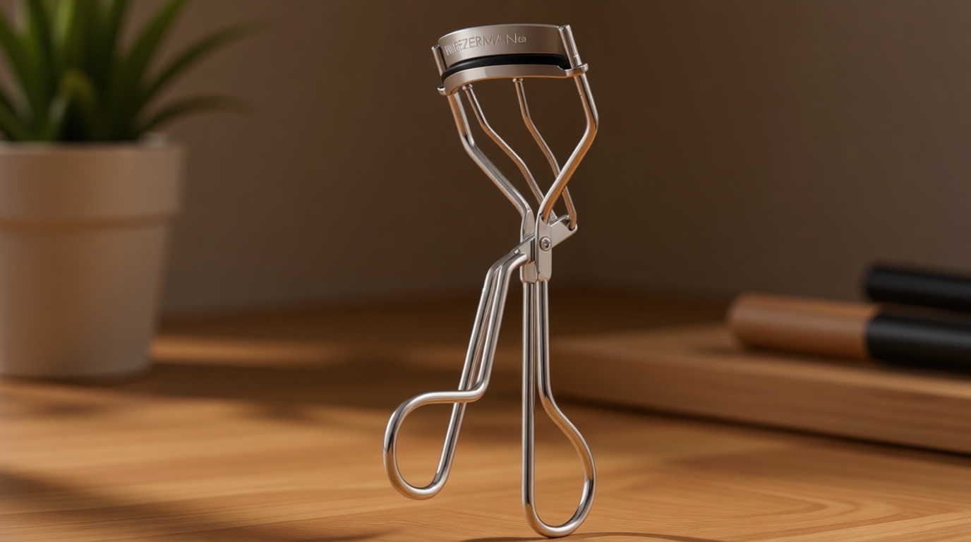 Tweezerman Classic Eyelash Curler with Refill Pads - Makeup Eyelash Tool for All Eye Shapes ClimatePartner certified