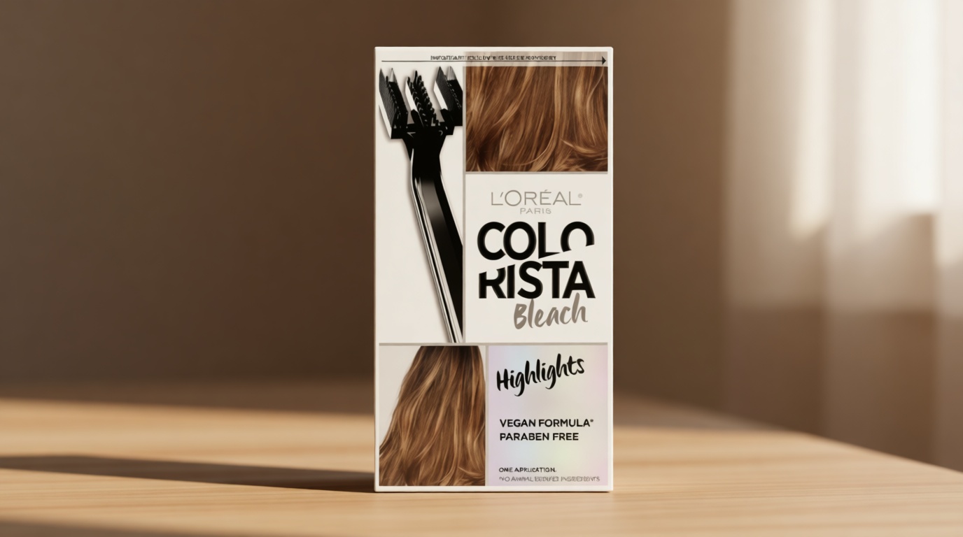L’Oreal Paris Colorista Hair Bleach, Highlights Hair Color Kit, 1 Hair Bleach Kit